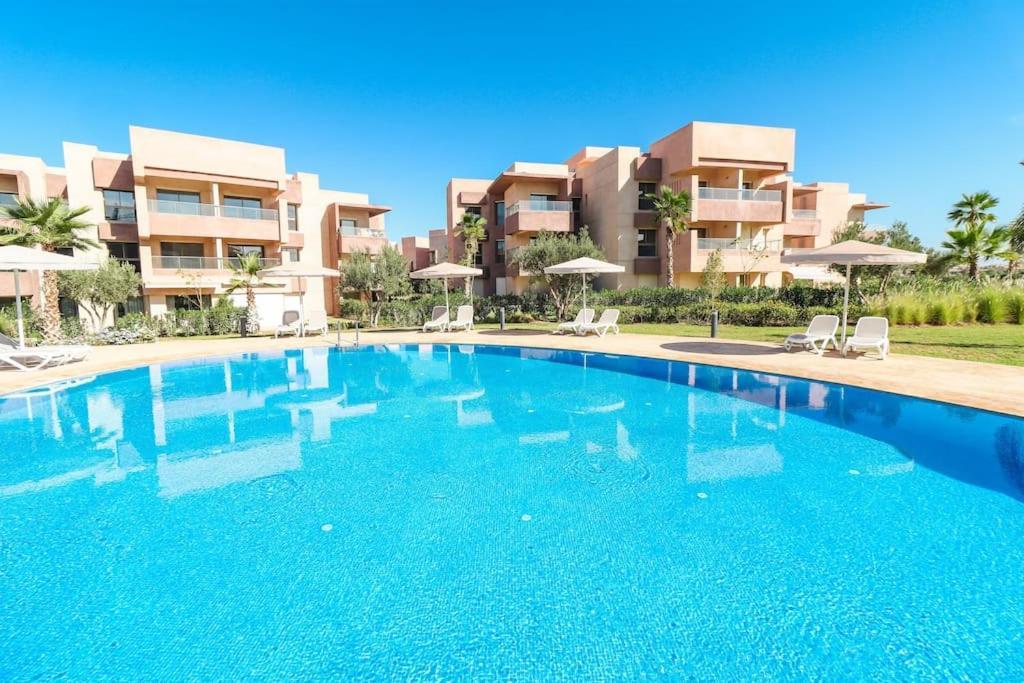 Cosy Appartemt Vue Sur Golf Et Montagne Marrakesh Exterior foto