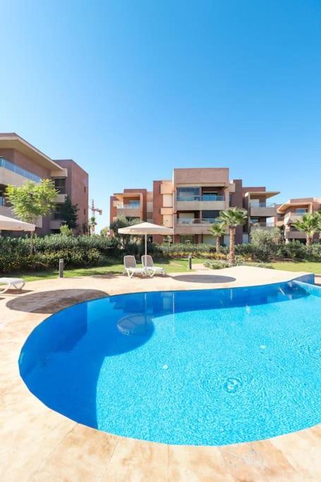 Cosy Appartemt Vue Sur Golf Et Montagne Marrakesh Exterior foto